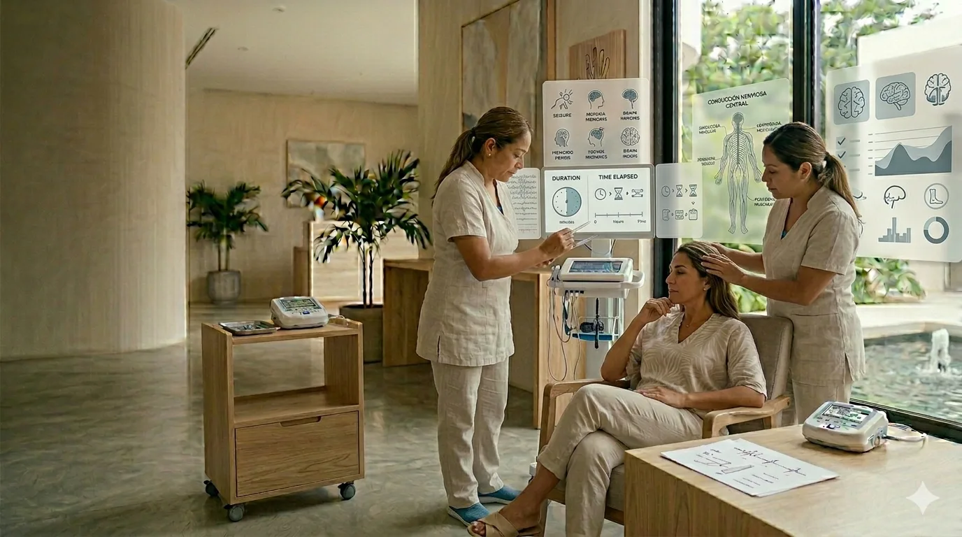 Neurofisiólogo clínico para pacientes hospitalizados en Cancún, Q.R.